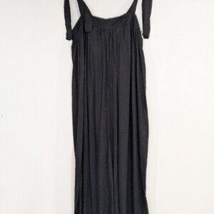 Cool Change Black Romper with Tied Straps Black Size Small